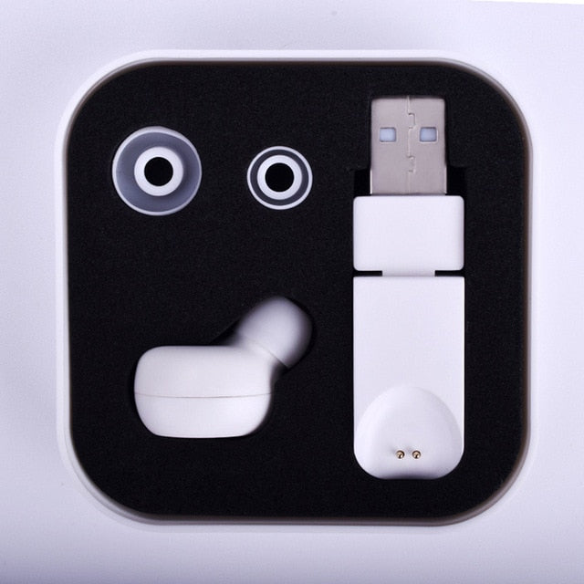 Bluetooth Headset Mini Wireless Earphone Portable USB Car Magnetic Charging Headset Sport Earbud Headset