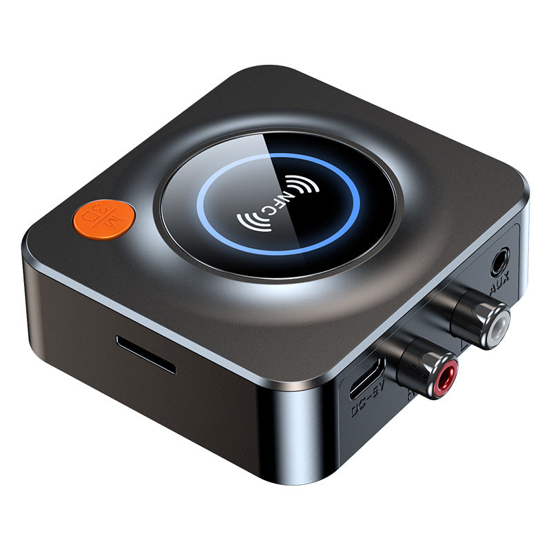 C52 Bluetooth Adapter Bluetooth 5.1 Audio Receiver TV Audio Adapter Supports NFC Connection