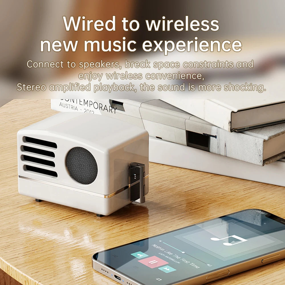 Car Bluetooth receiver, car audio AUX, Bluetooth audio adapter, TV, computer, Bluetooth transmitter