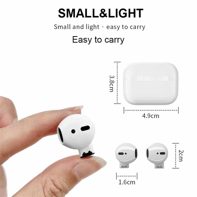 New Gaming No Delay Headsets super mini touch control earbud pro 5S mini Wireless Bluetooth TWS earbud With Charging Case