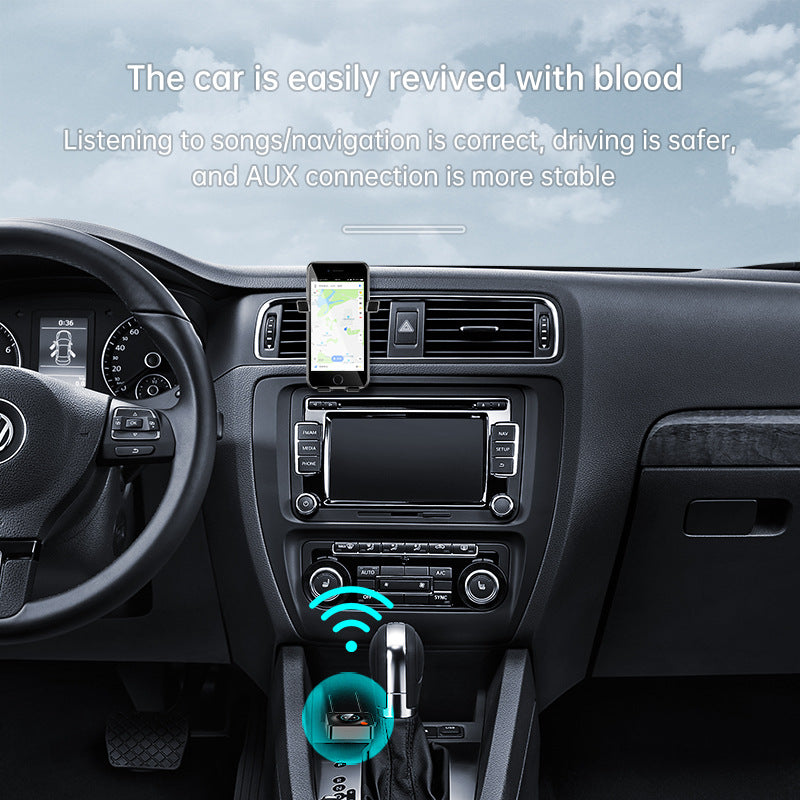 C52 Bluetooth Adapter Bluetooth 5.1 Audio Receiver TV Audio Adapter Supports NFC Connection