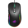 7D key gaming mouse, macro programmable RGB luminous gaming wired mouse