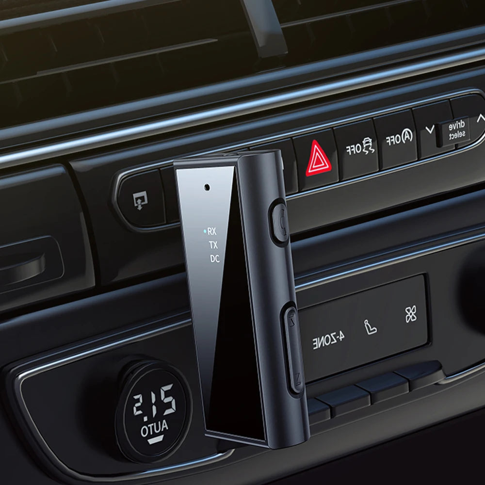 Car Bluetooth receiver, car audio AUX, Bluetooth audio adapter, TV, computer, Bluetooth transmitter