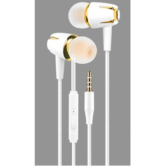 Luminous Headset 3.5mm Plug Wired Glowing Earphone with Mic Volume Control Bass Earbud for IPhone Samsung Huawei Xiaomi Phone Pc